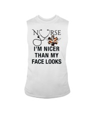 NURSE I'M NICER THAN MY FACE LOOKS Sleeveless Tee thumbnail