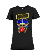 BEST NURSE IN THE GALAXY Premium Fit Ladies Tee thumbnail