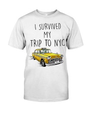 I Survived My Trip To NYC - Spiderman Homecoming Classic T-Shirt front