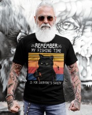Remember My Fishing Time Is For Everyone's Safety Classic T-Shirt apparel-classic-tshirt-lifestyle-front-268