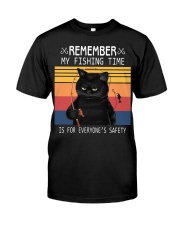 Remember My Fishing Time Is For Everyone's Safety Premium Fit Mens Tee tile