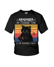 Remember My Fishing Time Is For Everyone's Safety Youth T-Shirt tile