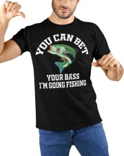 You Can Bet Your Bass I’m Going Fishing Fisherman Gift Classic T-Shirt custom-t-shirts-classic-lifestyle-front-212