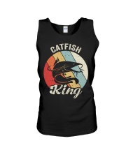 Vintage Retro Catfish King Shirt Catfishing Farmer Gift Idea Unisex Tank tile
