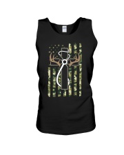 Hunting Fishing Faith Christian Hunter Fisherman Camo Usa Unisex Tank tile