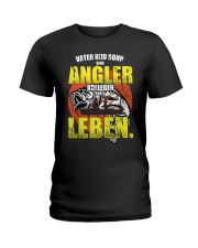 Fischer Fishing Equipment Angler Father And Son Saying Ladies T-Shirt tile