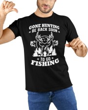 I Like Hunting Fishing Maybe 3 People Funny Hunter Classic T-Shirt custom-t-shirts-classic-lifestyle-front-212