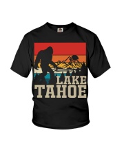 Lake Tahoe Bigfoot Vintage Youth T-Shirt tile