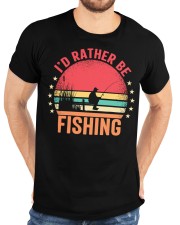 I’d Rather Be Fishing Classic T-Shirt custom-t-shirts-classic-lifestyle-front-196