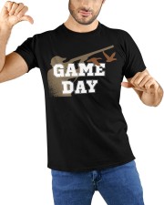 Hunting Game Hunters Game Day With Ducks Hunter’s Gift Classic T-Shirt custom-t-shirts-classic-lifestyle-front-212
