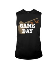 Hunting Game Hunters Game Day With Ducks Hunter’s Gift Sleeveless Tee tile