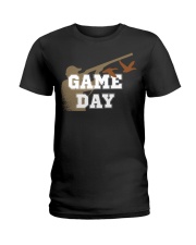 Hunting Game Hunters Game Day With Ducks Hunter’s Gift Ladies T-Shirt tile