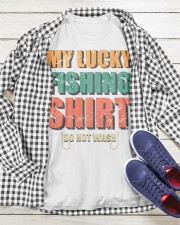 My Lucky Fishing Shirt Do Not Classic T-Shirt apparel-classic-tshirt-lifestyle-front-218