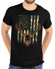 Hunter Deer Hunting Buck Classic T-Shirt custom-t-shirts-classic-lifestyle-front-196