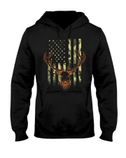 Hunter Deer Hunting Buck Hooded Sweatshirt tile