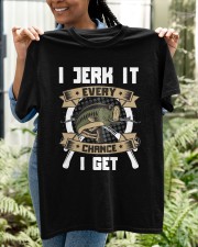 I Jerk It Every Chance I Get Fly Fishing Classic T-Shirt apparel-classic-tshirt-lifestyle-front-130