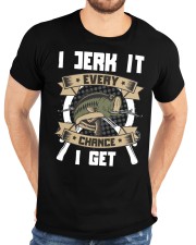 I Jerk It Every Chance I Get Fly Fishing Classic T-Shirt custom-t-shirts-classic-lifestyle-front-196