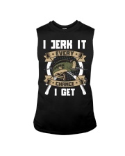 I Jerk It Every Chance I Get Fly Fishing Sleeveless Tee tile