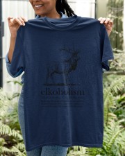 Elkoholism Shirt Elk Hunting Shirt Hunter Lovers T Shirt Classic T-Shirt apparel-classic-tshirt-lifestyle-front-130