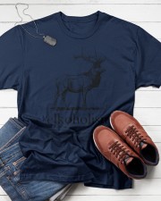 Elkoholism Shirt Elk Hunting Shirt Hunter Lovers T Shirt Classic T-Shirt apparel-classic-tshirt-lifestyle-front-216