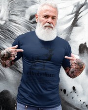 Elkoholism Shirt Elk Hunting Shirt Hunter Lovers T Shirt Classic T-Shirt apparel-classic-tshirt-lifestyle-front-267