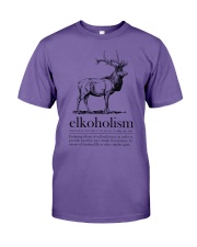 Elkoholism Shirt Elk Hunting Shirt Hunter Lovers T Shirt Premium Fit Mens Tee tile