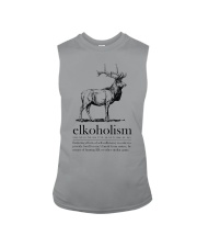 Elkoholism Shirt Elk Hunting Shirt Hunter Lovers T Shirt Sleeveless Tee tile