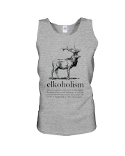 Elkoholism Shirt Elk Hunting Shirt Hunter Lovers T Shirt Unisex Tank tile