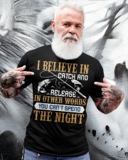 I Believe In Catch And Release Classic T-Shirt apparel-classic-tshirt-lifestyle-front-267