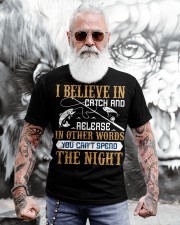 I Believe In Catch And Release Classic T-Shirt apparel-classic-tshirt-lifestyle-front-268
