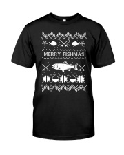Merry Fishmas Classic Fishing Classic T-Shirt front