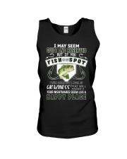 Fishing I May Seem Quiet And Reserved Unisex Tank tile
