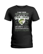 Fishing I May Seem Quiet And Reserved Ladies T-Shirt tile