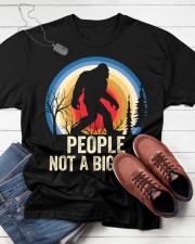 People Not A Big Fan Bigfoot Introvert Tee Bigfoot Hunting Classic T-Shirt apparel-classic-tshirt-lifestyle-front-216