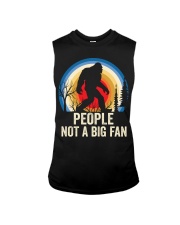 People Not A Big Fan Bigfoot Introvert Tee Bigfoot Hunting Sleeveless Tee tile