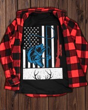 Retro Fishing And Hunting American Flag Deer Fish Lover Gift Tank Top Classic T-Shirt apparel-classic-tshirt-lifestyle-front-162