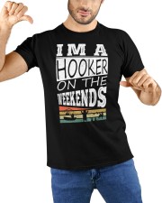 I'm a Hooker on The Weekends Classic T-Shirt custom-t-shirts-classic-lifestyle-front-212