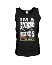 I'm a Hooker on The Weekends Unisex Tank tile