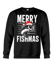 Merry Fishmas Funny Crewneck Sweatshirt tile