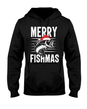 Merry Fishmas Funny Hooded Sweatshirt tile