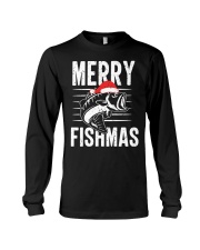 Merry Fishmas Funny Long Sleeve Tee tile