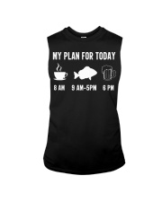 Funny Fishing Crappie Fish Angler My Plan For Today Sleeveless Tee tile
