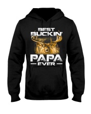 Best Buckin’ Papa Ever Tee Deer Hunting Bucking Father Hooded Sweatshirt tile
