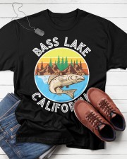 Bass Lake California Bass Fishing Classic T-Shirt apparel-classic-tshirt-lifestyle-front-216