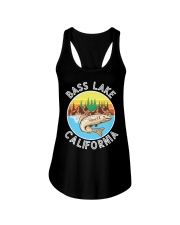 Bass Lake California Bass Fishing Ladies Flowy Tank tile