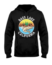 Bass Lake California Bass Fishing Hooded Sweatshirt tile