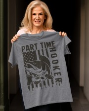 Part Time Hooker Classic T-Shirt apparel-classic-tshirt-lifestyle-front-118