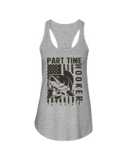 Part Time Hooker Ladies Flowy Tank tile