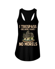 I Trespass Because I Have No Morels Mycology Mushroom Hunting Ladies Flowy Tank tile