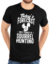 Mens Hunting Squirrels Funny Squirrel Hunter Classic T-Shirt custom-t-shirts-classic-lifestyle-front-196